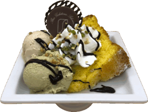 Chiffon con Gelato